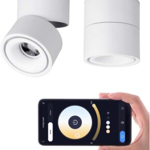 LED 3CCT Dimmable spotlight indoor 360 ° adjustable -T …