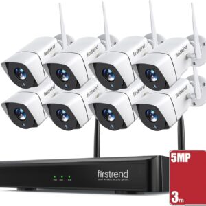 Wireless security cameras system, first 5MP continuous r …