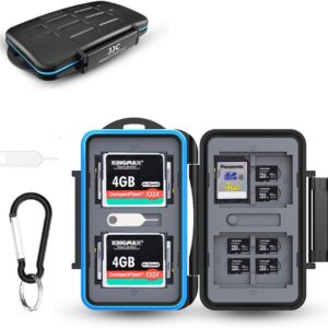 JJC 28 slots storage of the portable memory card support for 8 …