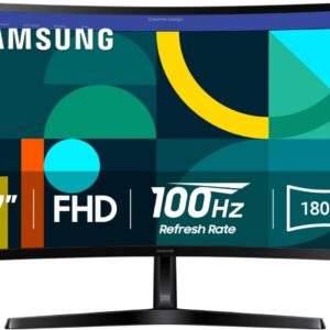 Samsung 27 “Essential Series S3 (S36GD) FHD 1800R Curvado com …