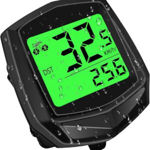 2025 New bicycle computer and wireless bicycle odometer mph km/hb …