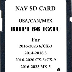 SD navigation card Last update of the GPS map | Compatible with c …