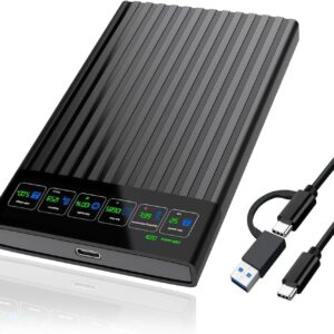 2.5 '' 320 GB of portable external hard drive with HD LCD screen …