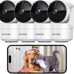 PET camera 360 ° home security cameras with 2 -way audio, night …