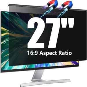 Privacy screen filter of the magnetic computer 27 inches for 16: 9 wid …