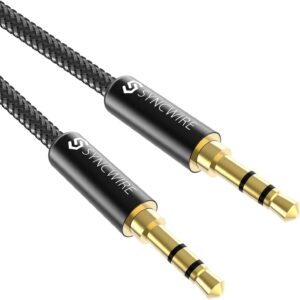 Syncwire Long Aux Cable 6.5 Feet- Auxiliary audio cable for Hea …