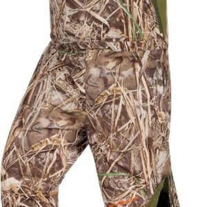 Tundra camouflage hunt for men and bib, retain Heat-Re …